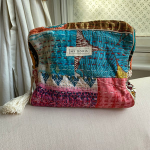 Kantha washbags - Large