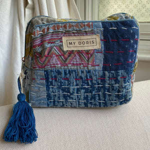 Kantha washbags - small