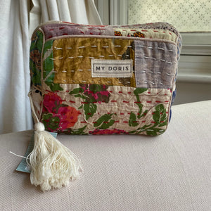 Kantha washbags - small