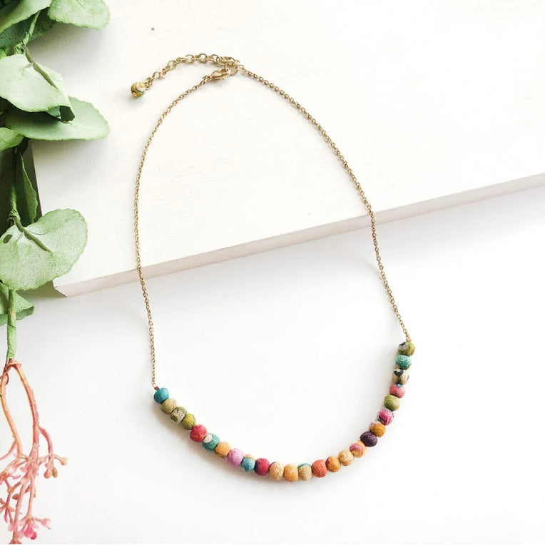 Kantha Delicate Necklace