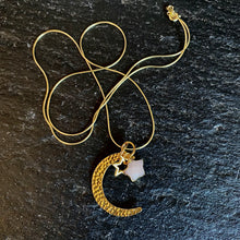Load image into Gallery viewer, Moon &amp; Stars necklace
