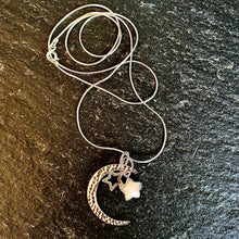 Load image into Gallery viewer, Moon &amp; Stars necklace
