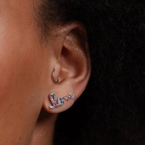 'Love' Stud Earrings