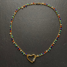Load image into Gallery viewer, Heart Lock necklace
