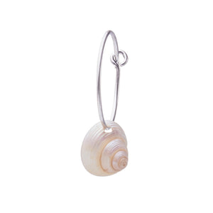 Shell Mini Hoop Earring
