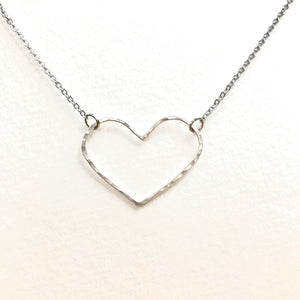 Open Heart Necklace